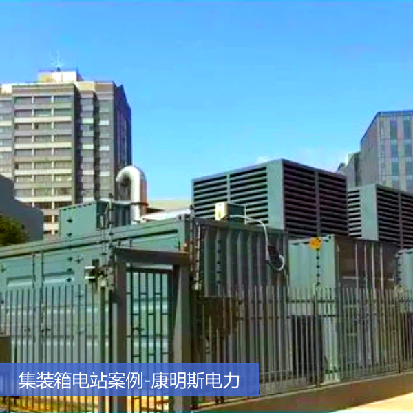 楼顶集装箱电站安装案例