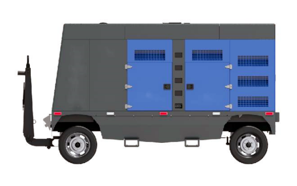 200KW移动电站式柴油发电机组